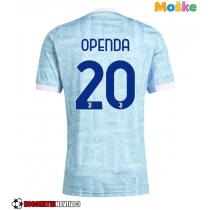 Moške Nogometnih dresov Juventus Lois Openda #20 Gostujoči 2025-26 Kratki rokavi